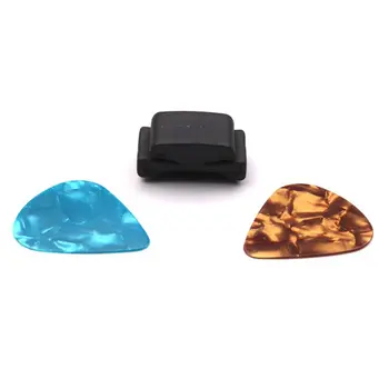 

Silicone Guitar Headstock Pick Holder Mixed Guitar Picks for Musical Instrument