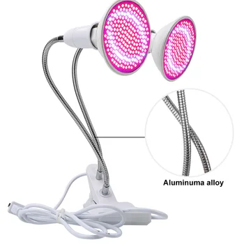 

Phyto Lamp Full Spectrum LED Grow Light E27 Plant Lamp Fitolamp For Indoor Seedlings Flower Fitolampy Grow Tent Box