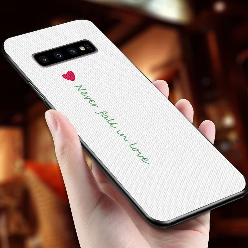 No Hand Band Роскошный силиконовый чехол Cha для samsung Galaxy S6 S7 Edge S8 S9 S10 Plus, ремешок на запястье для samsung S10 Lite S10E, ремешок на руку - Цвет: No Hand Band