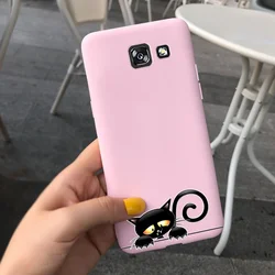 Cute Anime Panda Phone Case - Shockproof Cover for Samsung Galaxy A5 Series (Case - c01)