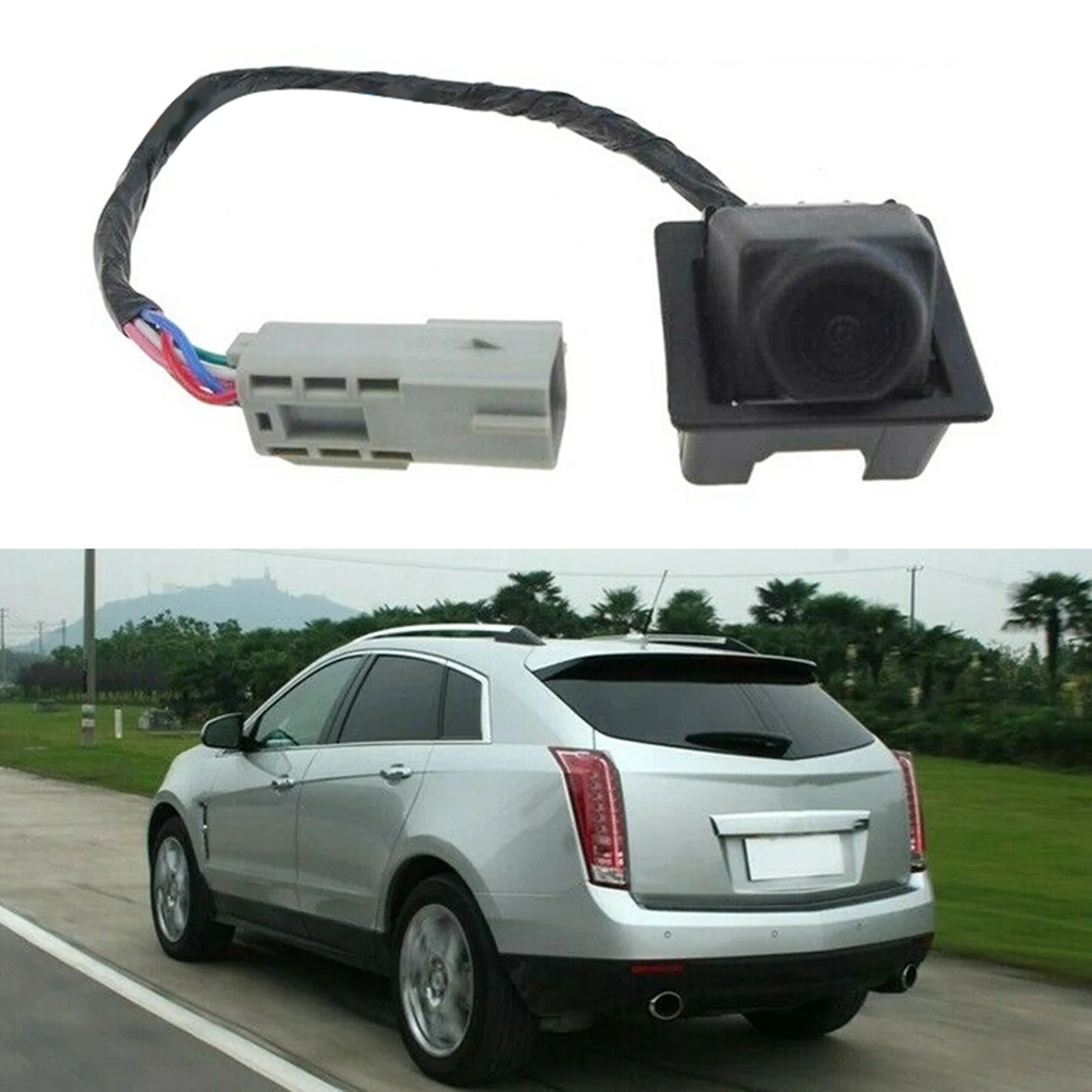 Rear ViewBackup Back Up Camera for Cadillac SRX 20102016 3.6L 3.0L 2