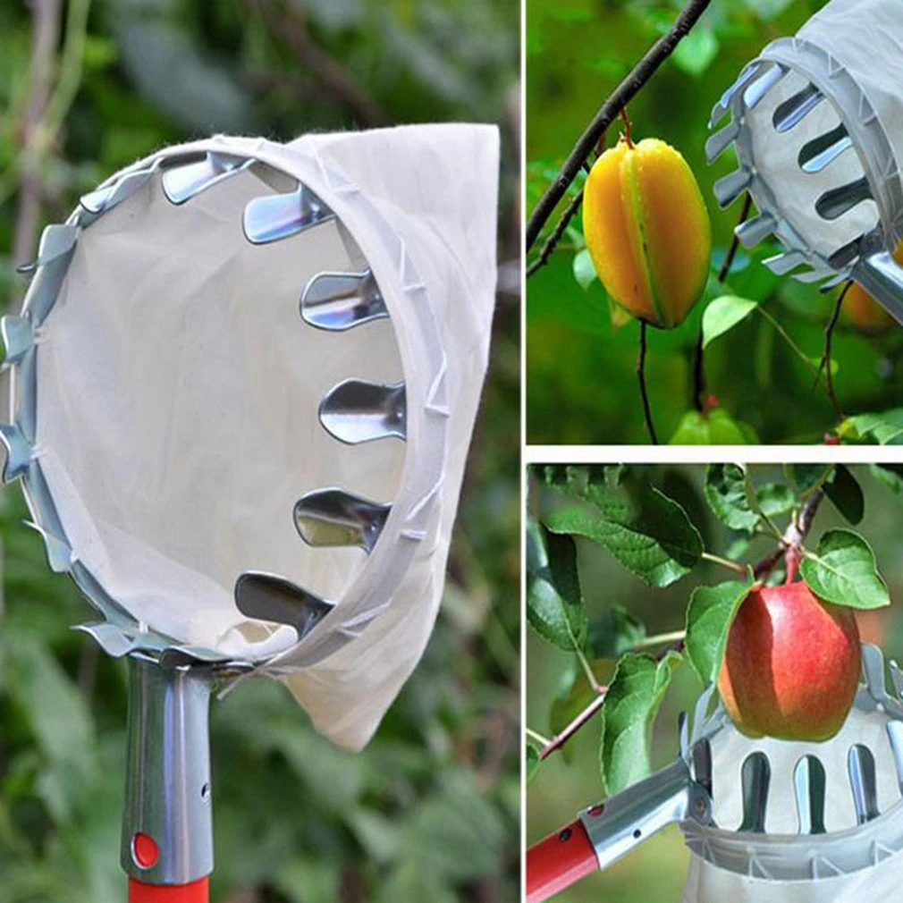 Fruit Picking Tools Picker Garden Head Catcher Tool Basket Gardening