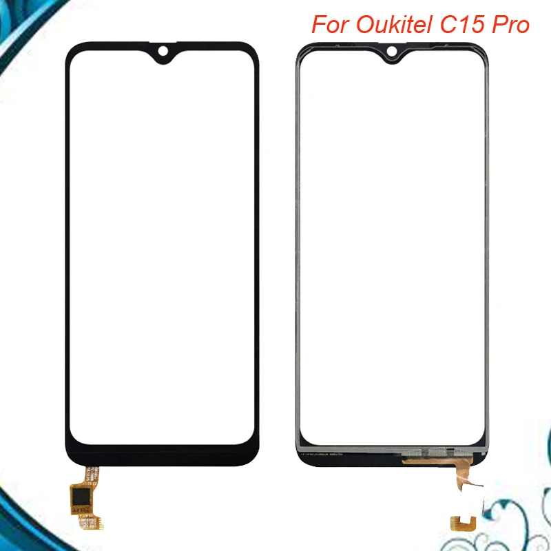 6,09 ''сенсорный экран для Oukitel C15 Pro Сенсорный экран Панель ремонт Запчасти для Oukitel C 15 Pro Сенсорный Панель