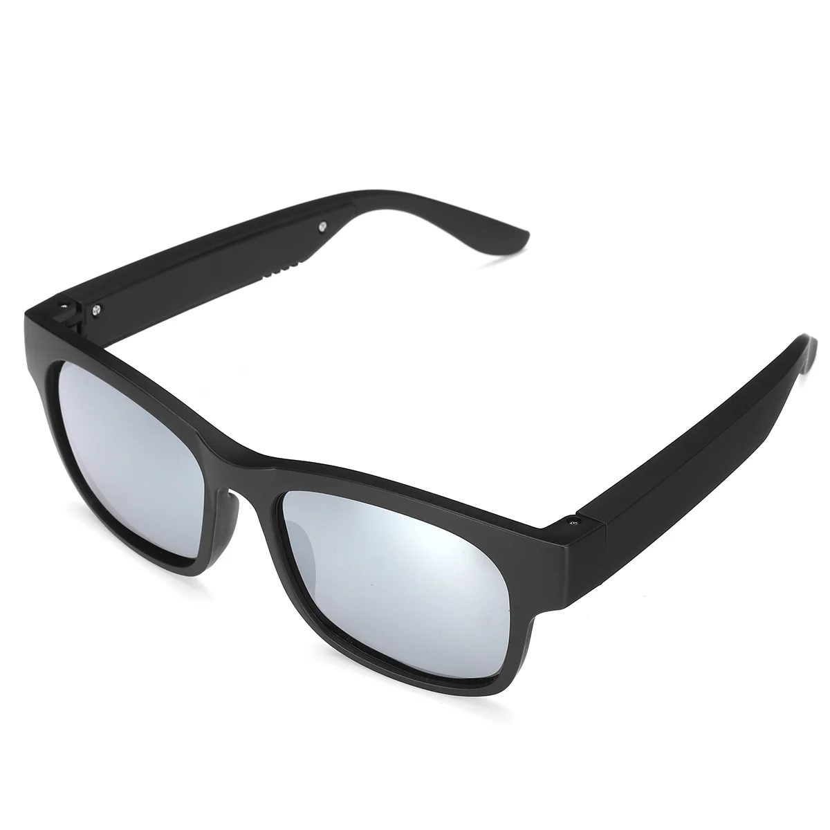 3в1 V 5,0 bluetooth Смарт спортивные наушники Солнцезащитные очки Беспроводные стерео аудио солнцезащитные очки IPX7 гарнитура наушники Колонки с микрофоном - Цвет: Серебристый