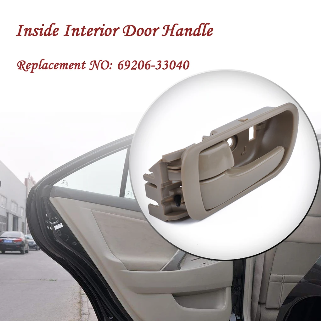 Замена для Camry 2002-2006 69206-33040LH левая ручка внутренняя дверная ручка части автомобиля