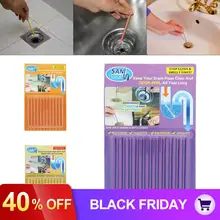 12 шт./компл. трубопровода Ванна обеззараживания Слива Кухня раковина фильт сани палочки канализационные шомпол