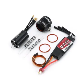 

Waterproof 2948 3000KV 3450KV Motor w/ Water Cooling Jacket & 50A Brushless ESC Programming Card For RC Boat RC Accessories