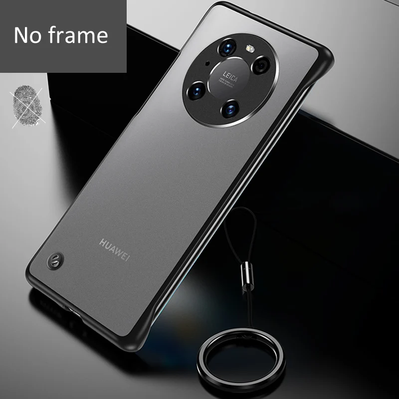 Нет Жесткий PC задняя крышка для Huawei Mate 40 Pro Ультратонкий матовый без рамки бампера