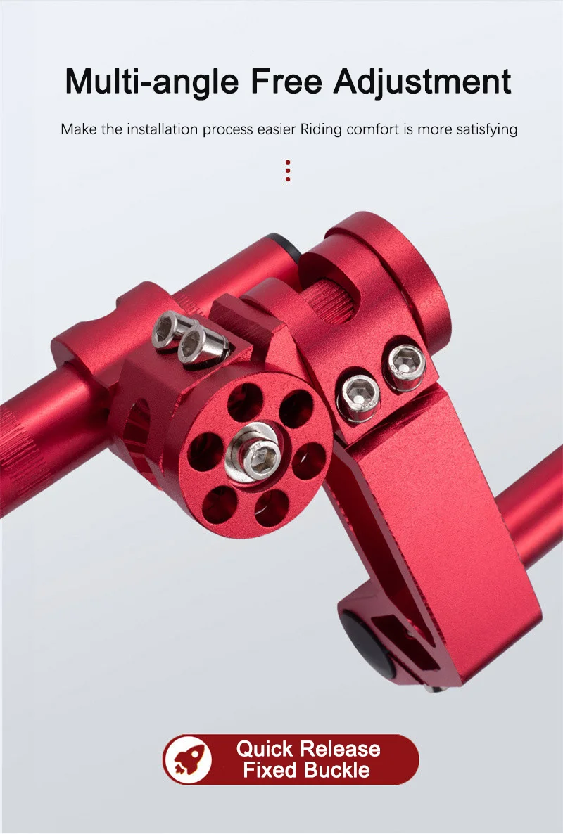 Motorcycle CNC Adjustable Steering Handlebar 7/8