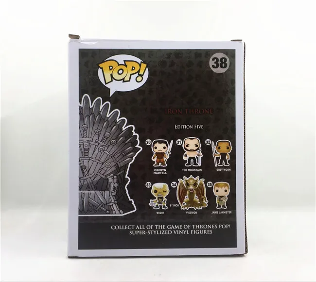Funko поп 75 Песнь Льда и Огня Игра престолов игры Daenerys трон Дракон мать Гараж Комплект украшения