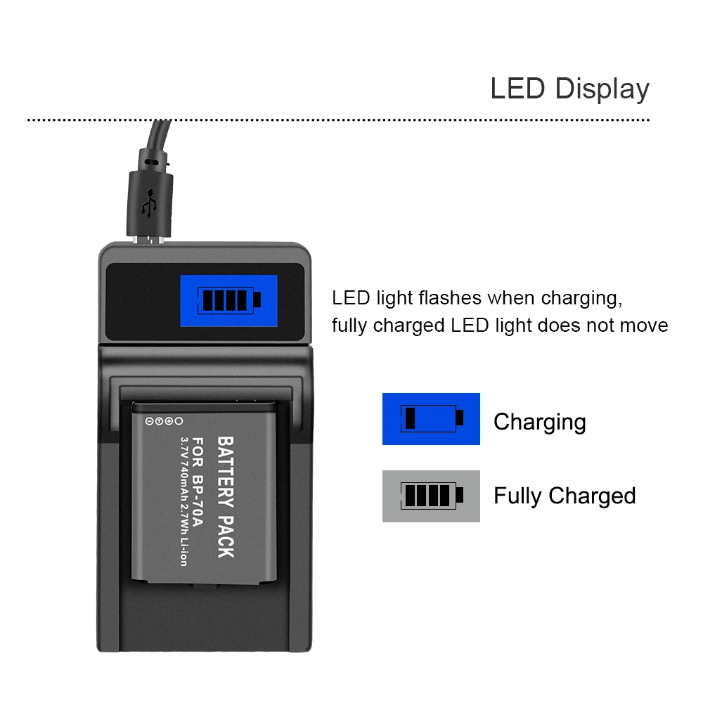 PALO BP 70A аккумуляторная батарея для SAMSUNG ES65 ES70 ES73 PL80 PL90 PL100 ST30 ST60 SL50 SL600 TL105 TL110 WP10