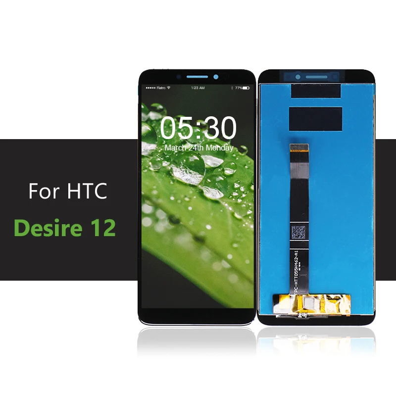 Для htc Desire 12 ЖК дисплей + Сенсорное Стекло в сборе запасной экран для display 100%