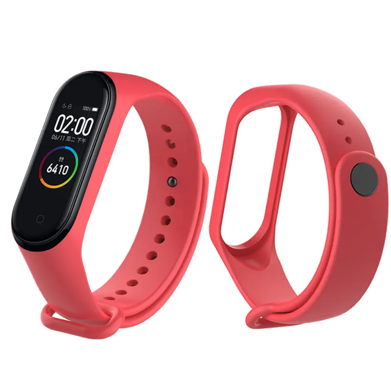 M3plus, ремешок, браслет для Xiaomi Mi, 4, 3 ремешка, силиконовый, черный, M3, M4, ремешок на запястье для Xiaomi Mi, 3, 4, браслет, браслеты