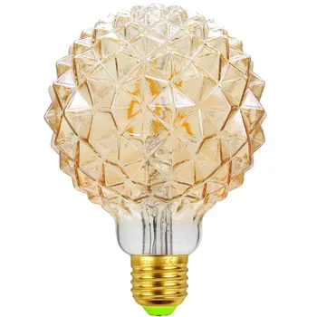 

TIANFAN Led Bulbs Vintage Light Bulb G95 Globe PineApple 4W 220/240V E27 2500K Super Warm White Edison Led Bulb