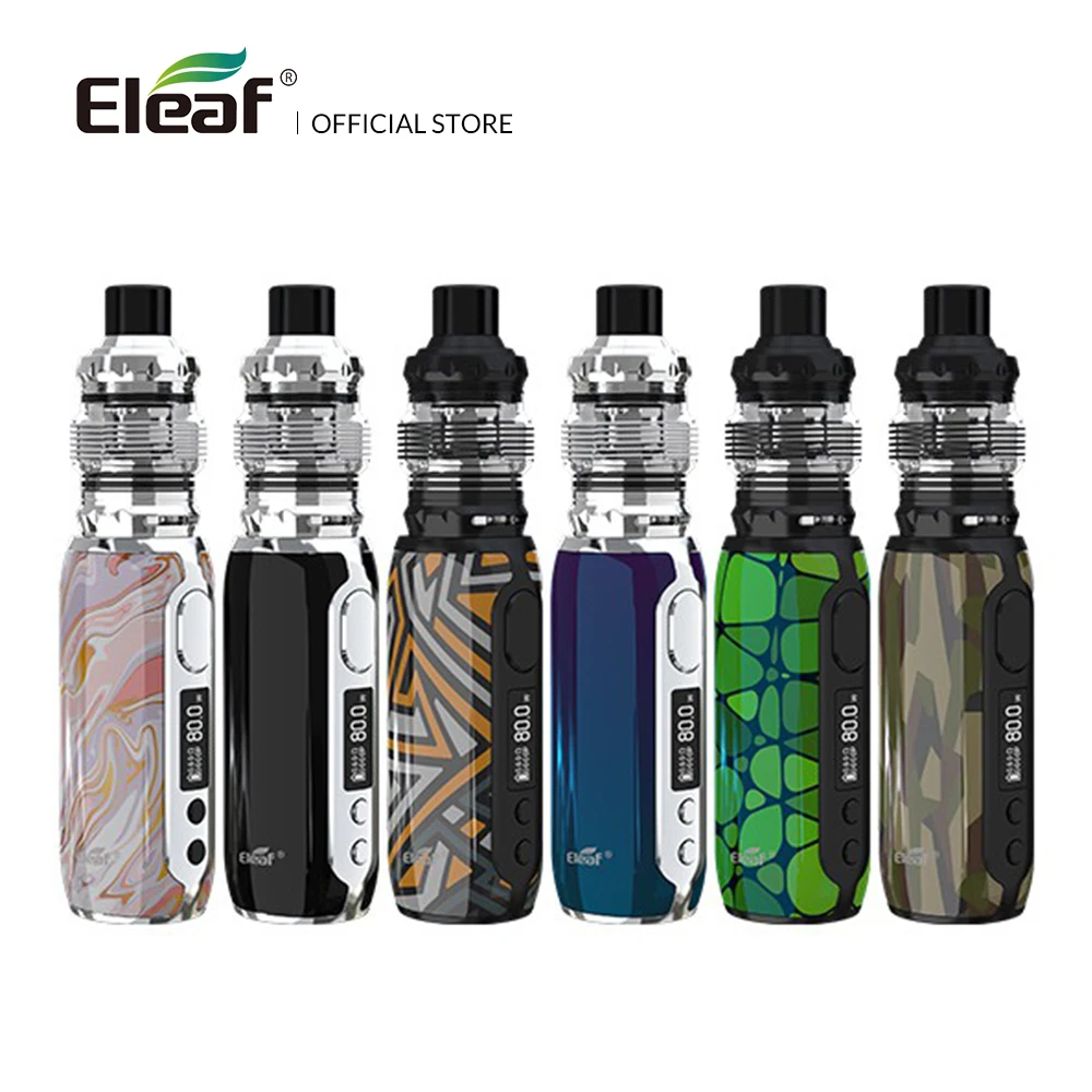 

[FR] Original Eleaf iStick Rim with MELO 5 kit 80W max 3000mAh built-in battery and EC-M 0.15ohm Head Electronic Cigarette