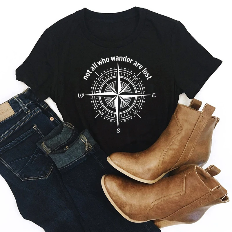 Not All Who Wander Are Lost T-shirt 1