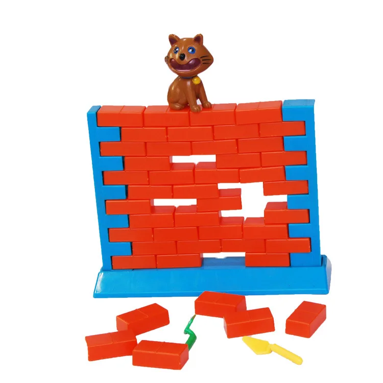 Горячая Распродажа, Детская развивающая игрушка Happy Wall Cat, забавная разделенная настенная игра, мышление для родителей и детей, интерактивная игра
