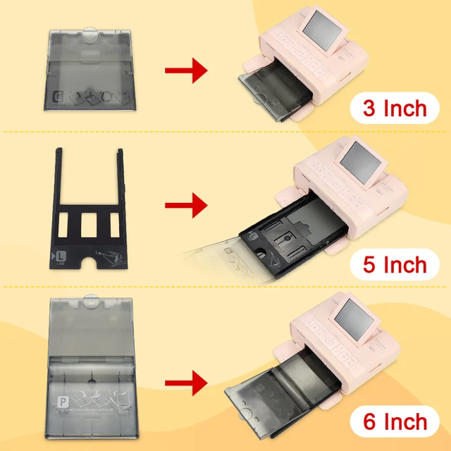 3/5/6 Inch Tray Paper Input C Tray Compatible for Canon Selphy CP1500  CP1300 CP1200 CP910 CP900 CP810 Photo Printer KP-108IN - AliExpress