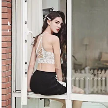 Сексуальный кружевной бюстгальтер без стали, красивое нижнее белье для девочек, бюстгальтер с бретельками