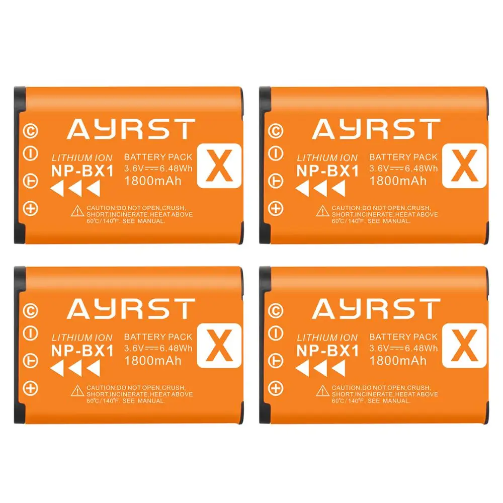 1800バッテリーnp BX1 NP-BX1 + 充電器ソニーDSC-RX100 X3000 iv HX300