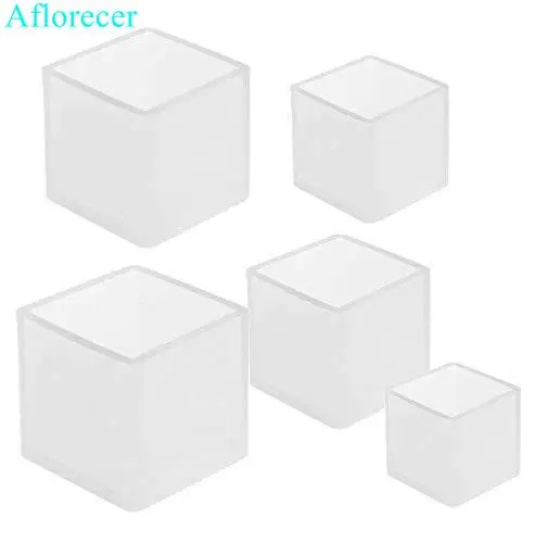 Silicone Candle Molds Cube Handmade Soap Molds DIY Resin Cube Aroma Wax Candle molds