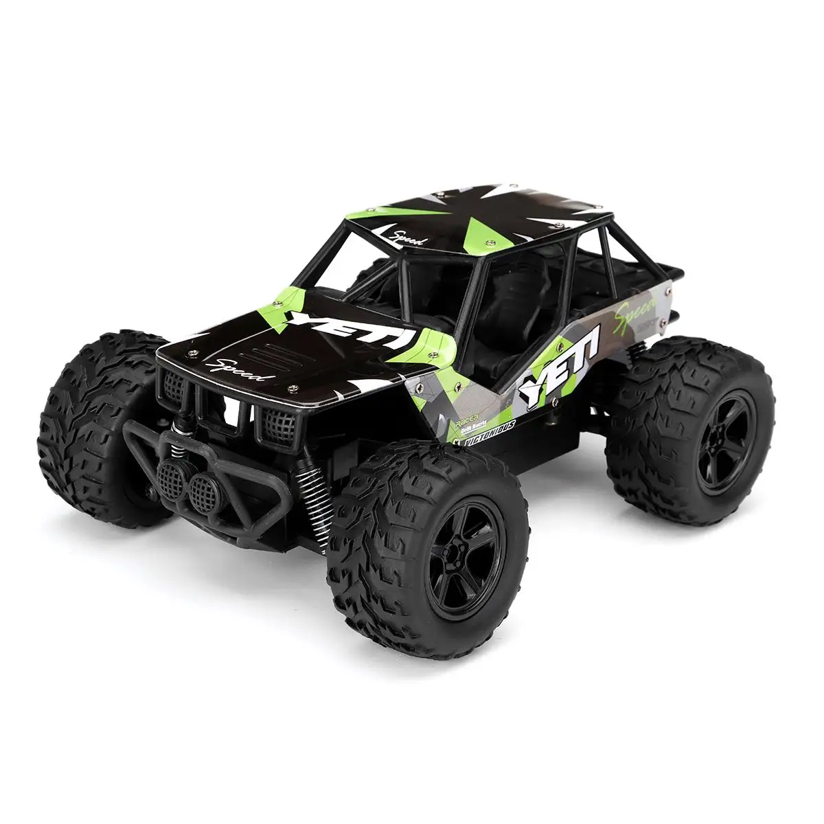 green Foam Box RC автомобиль 1:20 1/20 2,4G алюминиевый внедорожный багги автомобиль грузовик внедорожник Bigfoot скалолазание дистанционное управление игрушечные гоночные автомобили - Цвет: green Foam Box