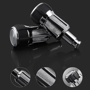 

2pcs Armrest knob Silver Aluminum alloy Accessories 2014-2018 Kit Useful