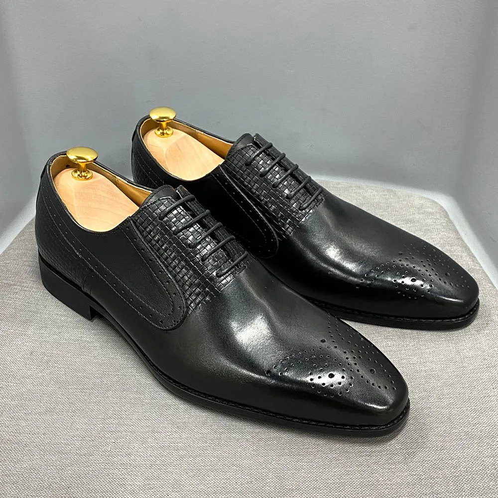 Men leather dress shoes – Kuhluzz Kloset