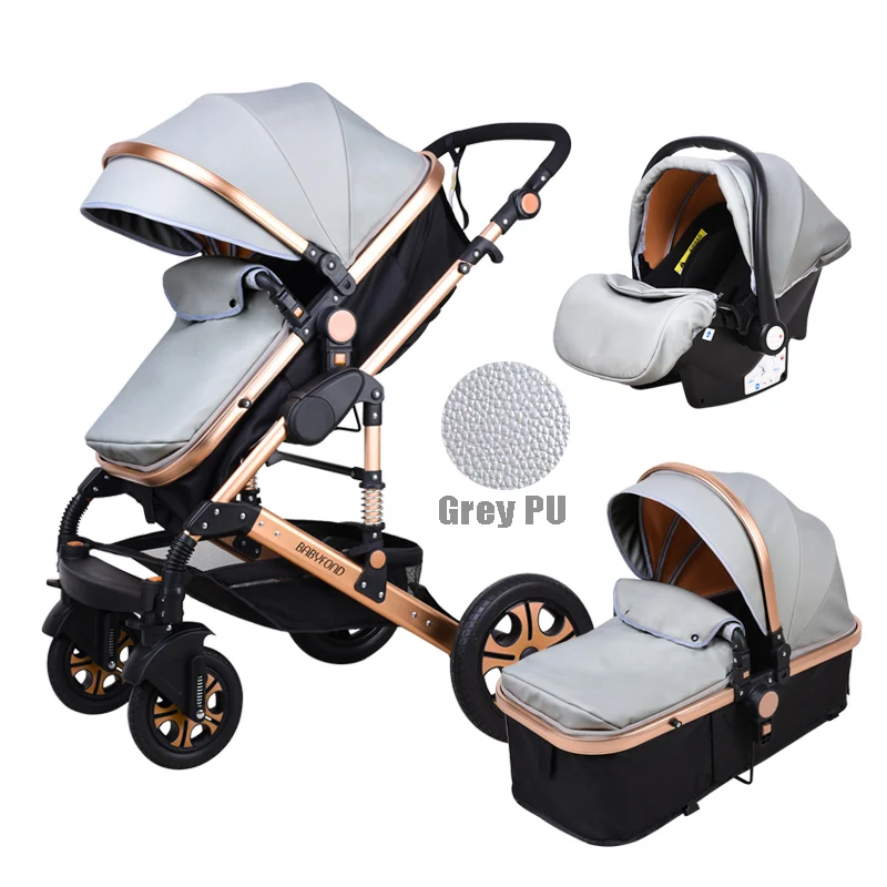 luxury 3 in 1 stroller