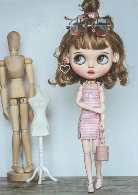 vestido boneca com cinto