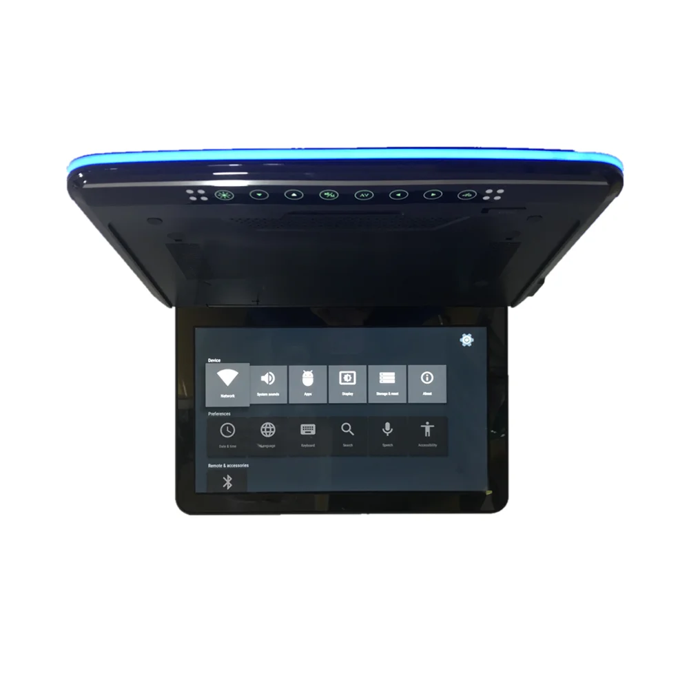 13.3 Inch 1080P Roof Mount Android System 6.0 Version 1+8G Mirror Screen With Phone HDMI USB SD Port Wi-Fi Connection Bluetooth