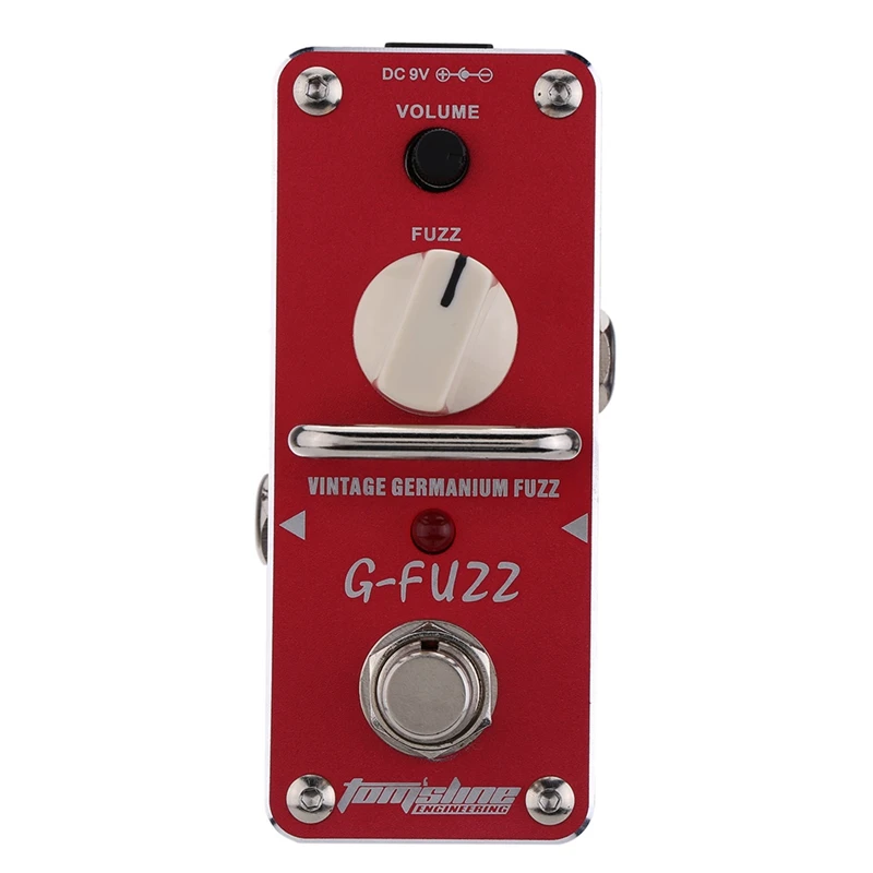 Арома Agf-3 гитарная педаль Fuzz гитарный эффект педали винтажный Германий мини аналоговый настоящий обход гитарные части и аксессуары