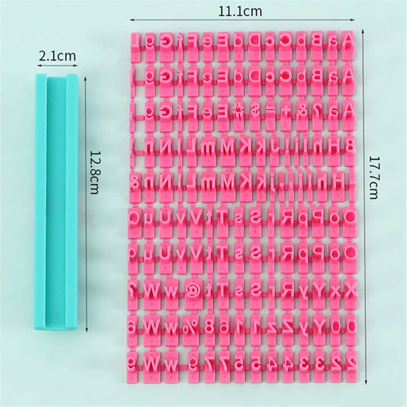 Alphabet Number Symbols Letter Clay Stamp Impress Embosser Set ,cookie Press Stamps,Print Name Diy Ceramic Pottery Tools