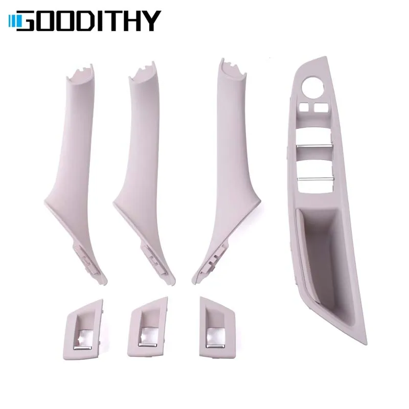 

Right Hand Driver Interior Door Pull Handle Set 7PCS RHD for BMW 5 Series F10 F11 F18 520i 523i 525i 528i 535i