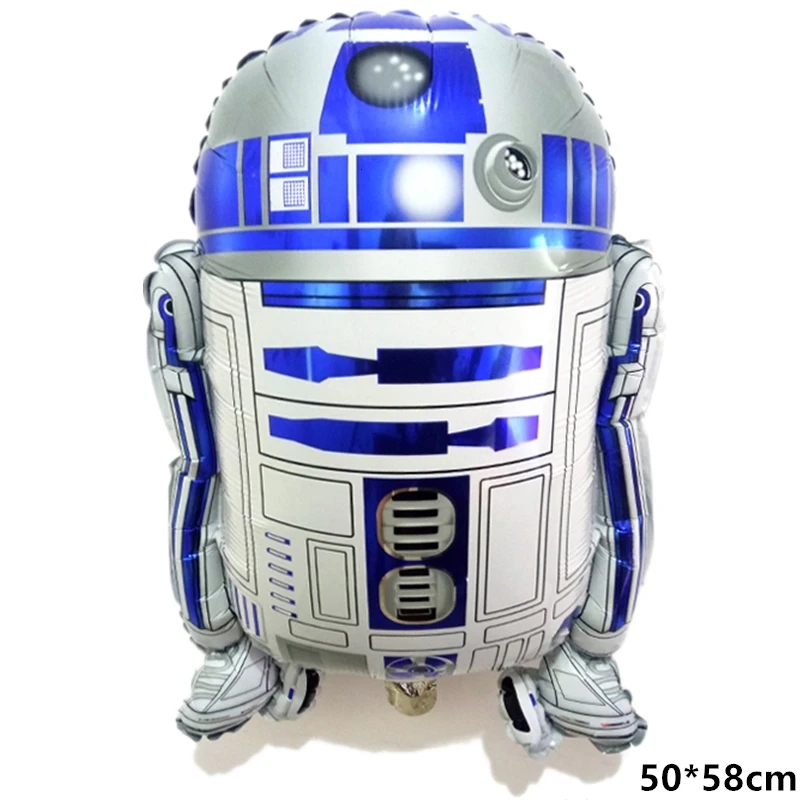 2 шт. большой BB8 робот алюминиевый шар Дети Звездные войны Тема дня рождения вечерние шарики для украшения подарок для ребенка