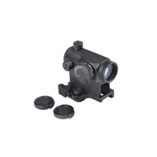 Тактический Мини 1X24 T1 красный зеленый точка боковая иллюминация снайперский Rifescope с креплением QD и низким креплением Охотничье пневматическое Ружье прицел