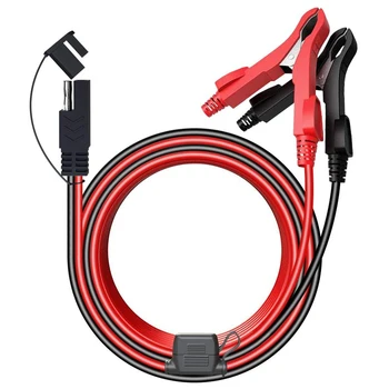

1M 12V SAE Quick Release Adapter to Alligator Clips/DC Output Cable with Clip Connectors Extension Charging Cable