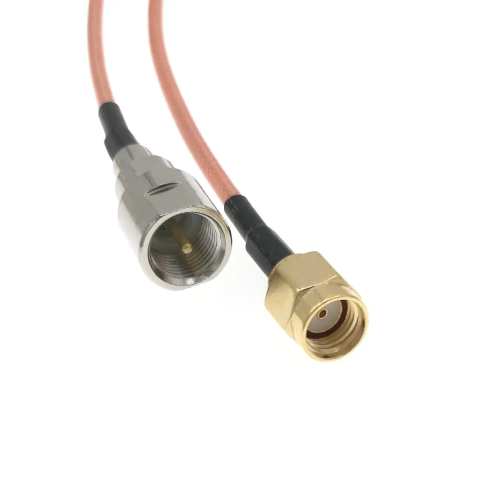 FME штыревой разъем для RP-SMA мужской прямой соединитель с 20 см RG316 RG-316 RF