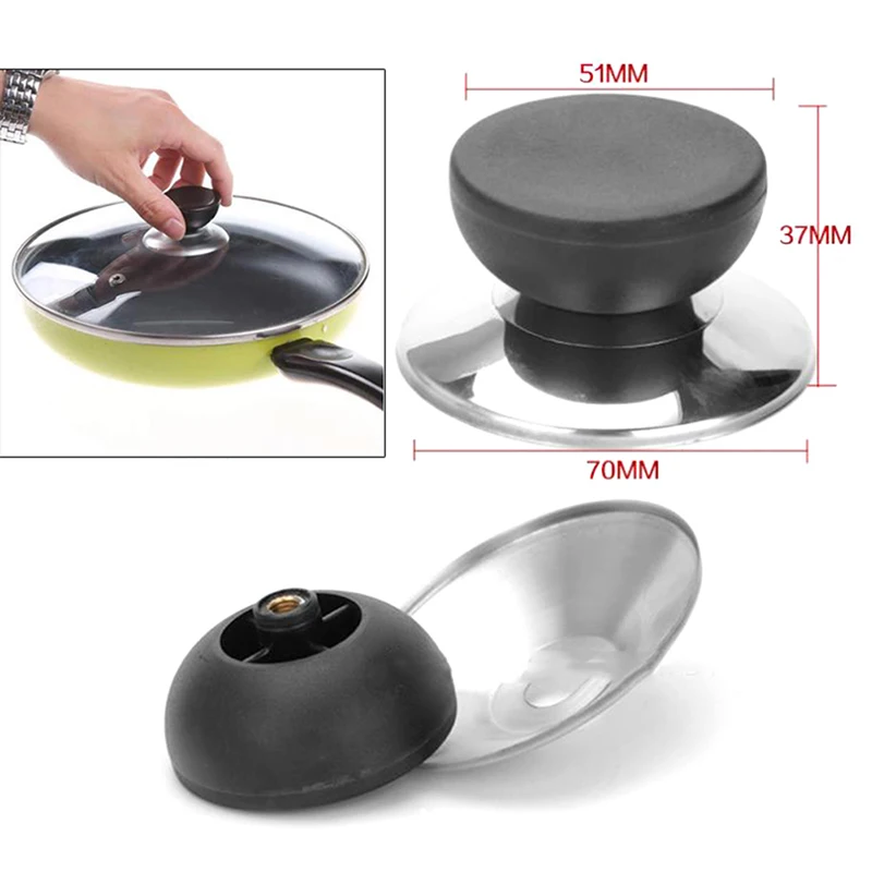 1pcs Universal Replacement Kitchen Cookware Pot Pan Lid Hand Grip Knob Handle Cover Pan Lid Handle Kitchen Accessories