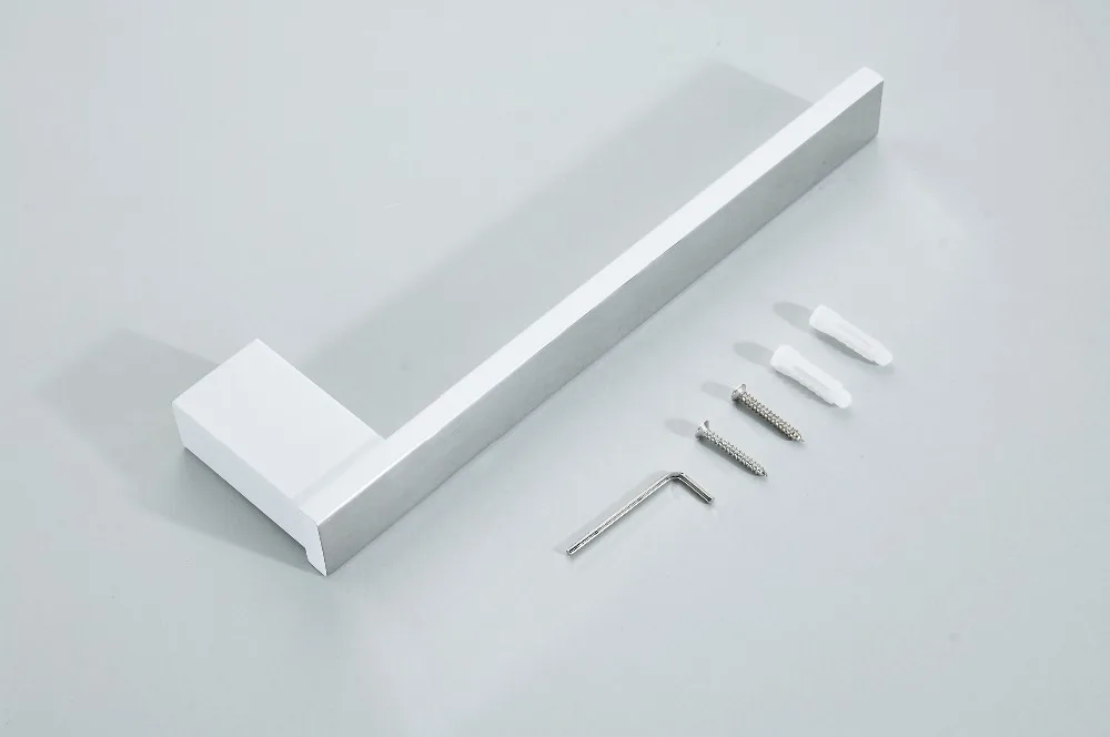 SUS 304 белый Держатель для полотенца полотенце кольцо настенное полотенце полка аксессуары для ванной комнаты