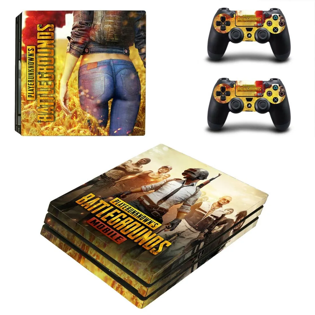 Игра PUBG PS4 Pro наклейка Play station 4 кожа наклейки для playstation 4 PS4 Pro консоль и контроллер Скины Виниловые