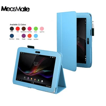 

Pu Leather Stand Holder Tablet Case Cover for Sony Xperia Tablet Z Z1 10.1 Magnetic Folio Fundas Case for Sony Xperia Z 10.1