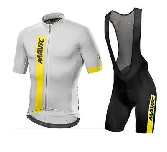 Mavic короткий рукав Велоспорт Джерси нагрудник короткий 9D НАБОРЫ MTB велосипед одежда Ropa Ciclismo Одежда для велосипеда Майо кюлот одежда