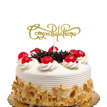 

20pc/lot Cake Toppers Flags Celebration Cupcake Cake Topper Kids Happy Birthday Wedding Cake Party Baby Shower Baking DIY Xmas