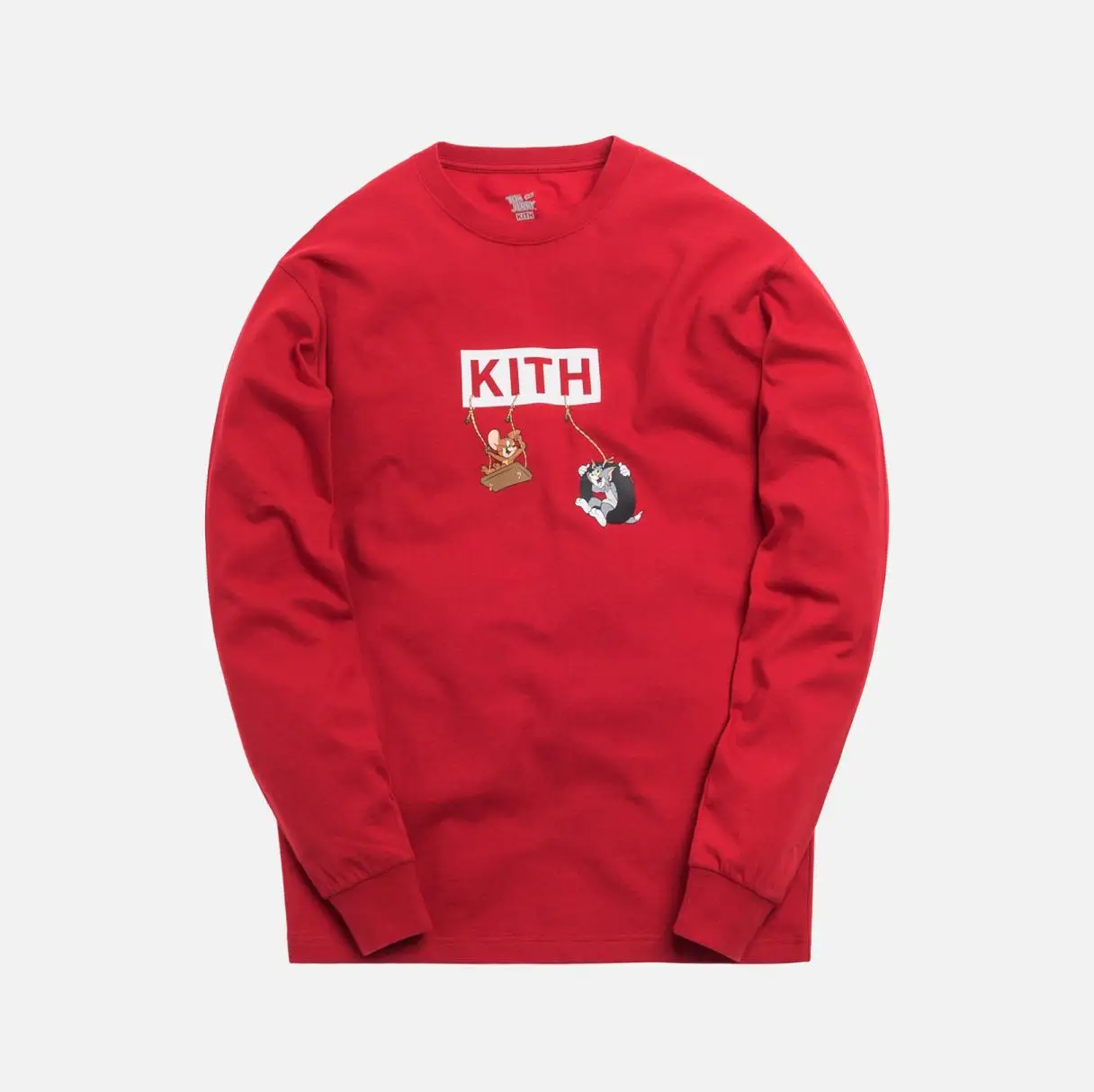 19ss Kith X Tom футболки для мужчин и женщин 1:1 одежда высшего качества Kith футболка с длинными рукавами в стиле хип-хоп Уличная Джастин Бибер Kith футболка