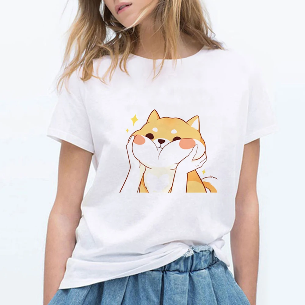 

Round Collar Cute Plus Size Loose T-shirt Cokey Spring Summer Oversize Hipster Punk Streetwear Graphic Tshirt Cheap T shirt
