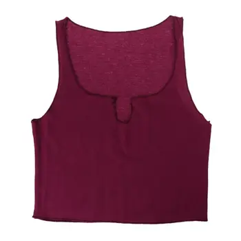 

Women Sexy Square Neck Cutout Front Crop Top Sleeveless Thread Ribbed Knitted Basic Casual Vest Slim Solid Color Trendy Camisole