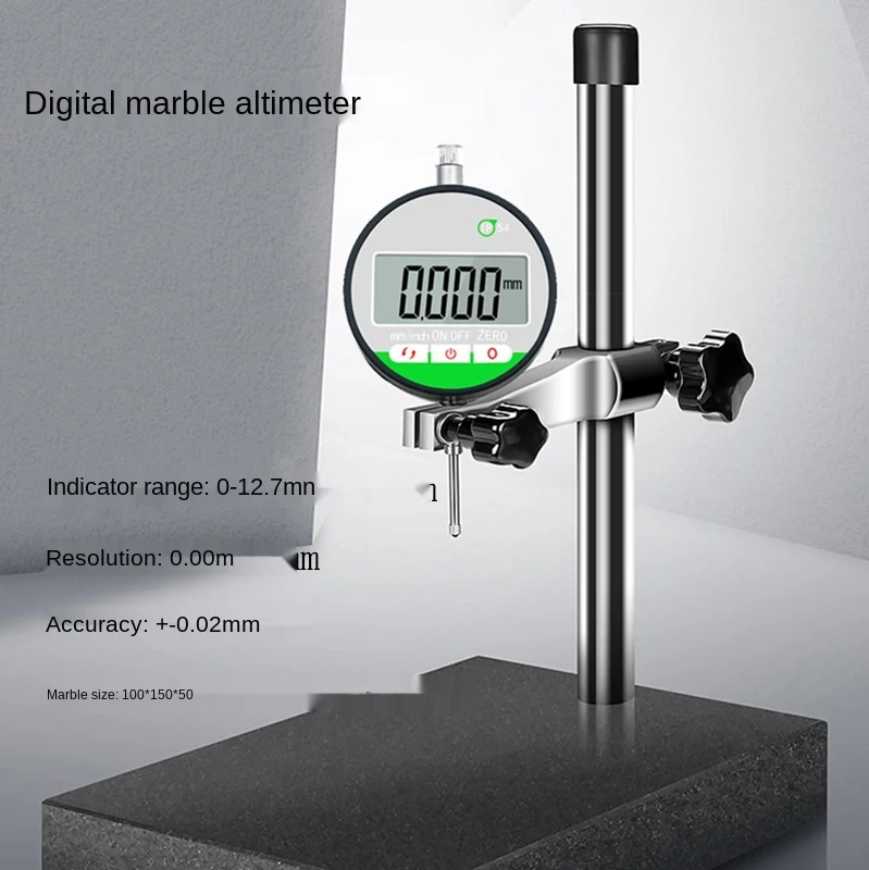 Diesel Common Rail Injector Travel Measuring Tool High-precision Marble Digital Display Dial Indicator Measuring
