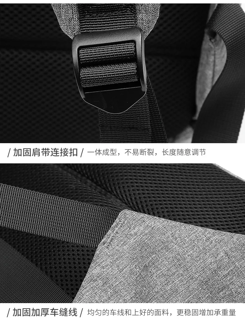От производителя модный рюкзак износостойкая уличная сумка прилагается usb интерфейс зарядки сумка для ноутбука