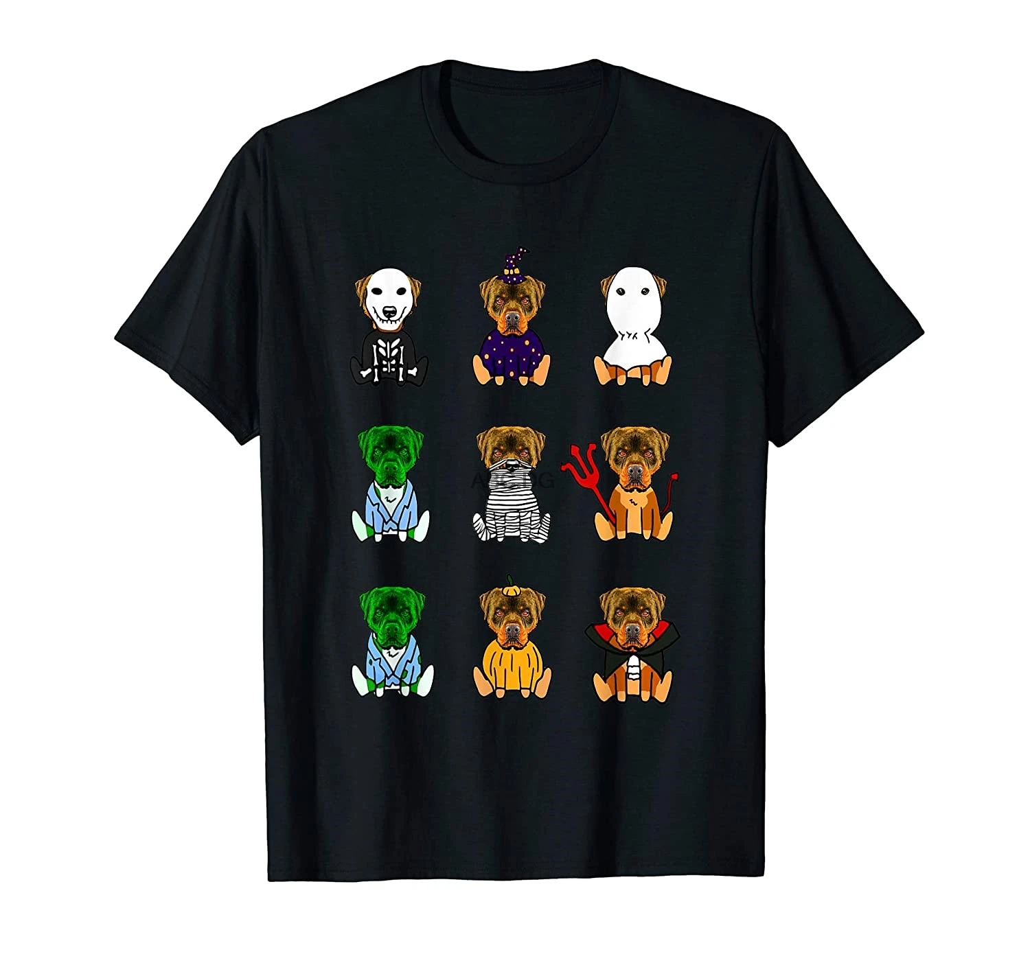 Rottweiler Dog Lover Halloween Shirt T-Shirt | Мужская одежда